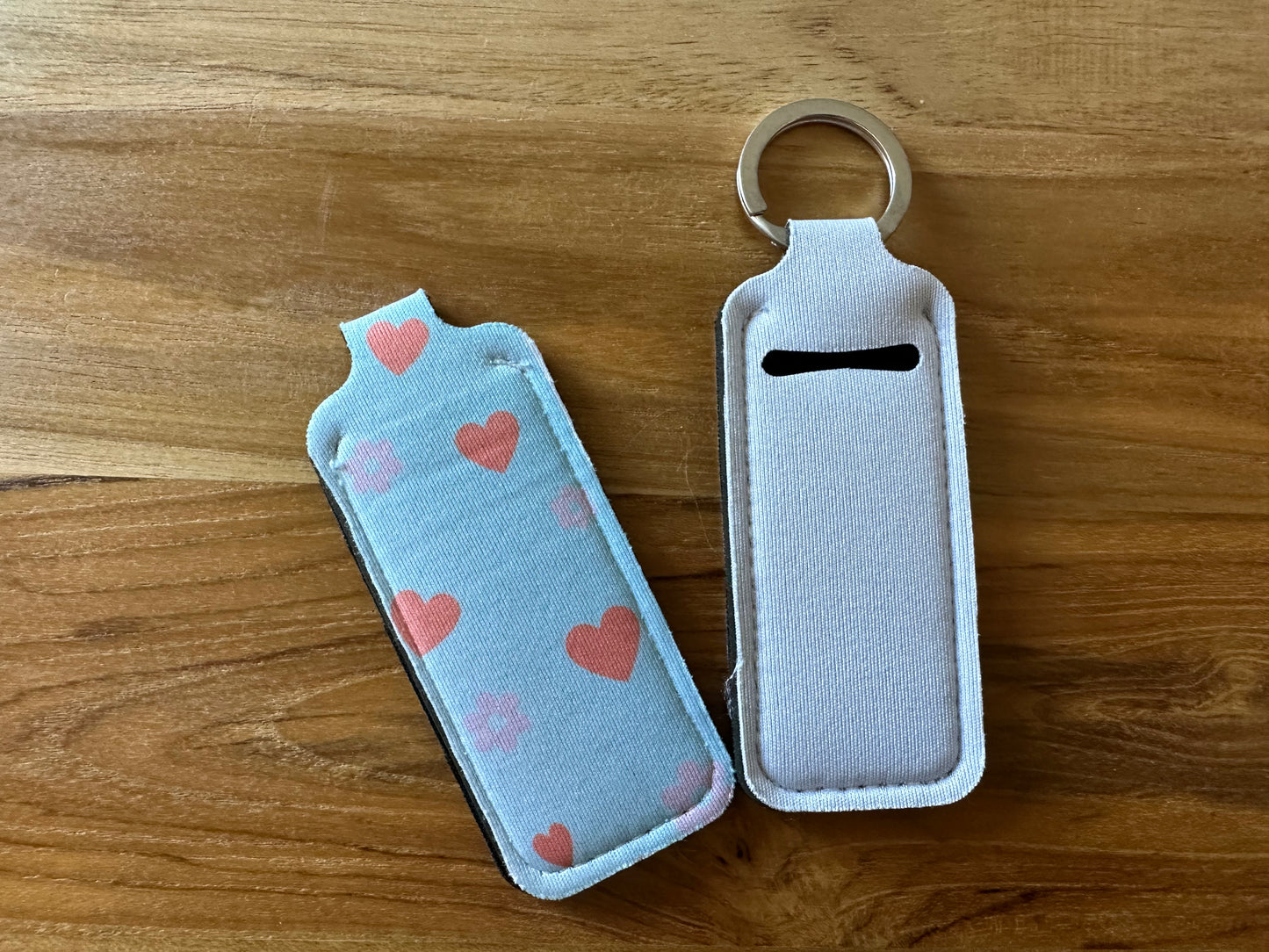 Lipstick holder keychain