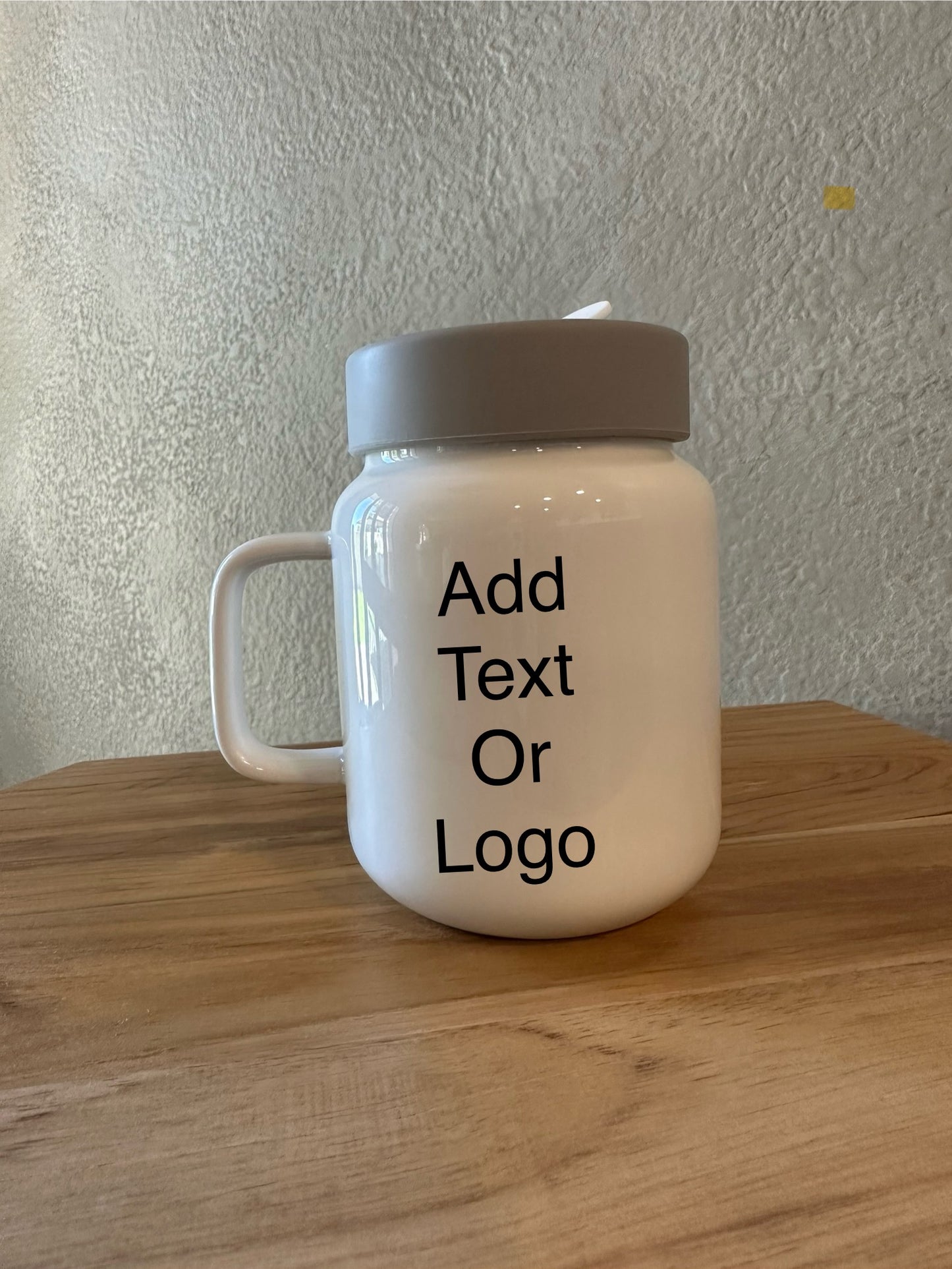 Glass mug