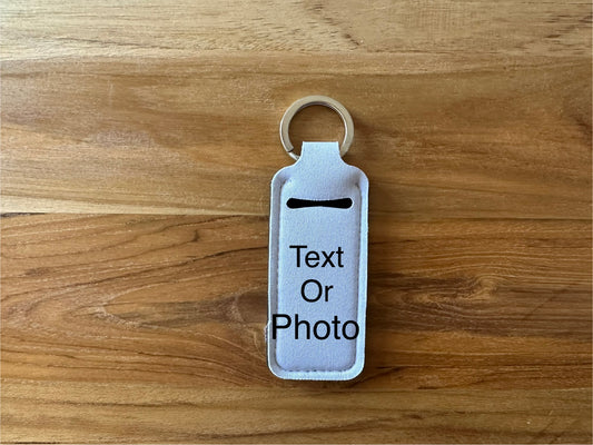 Lipstick holder keychain