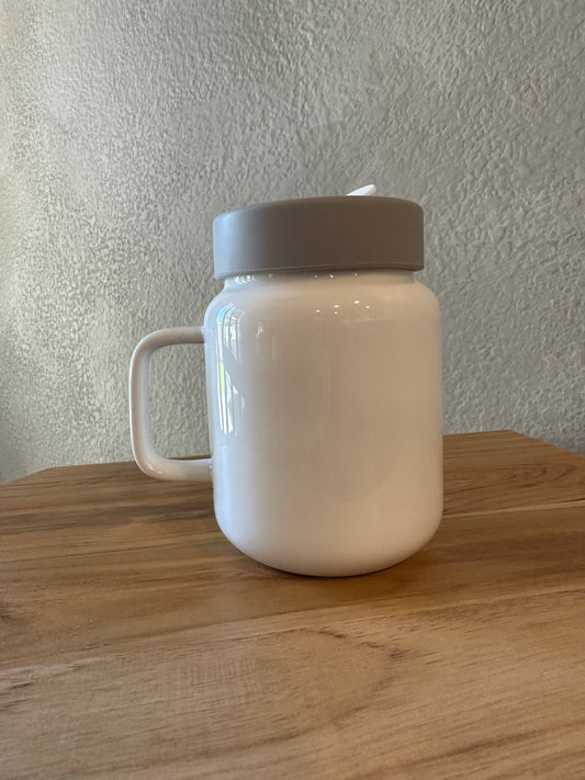 Glass mug