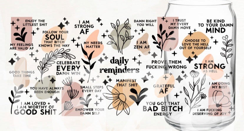 Daily reminders (vulgar)